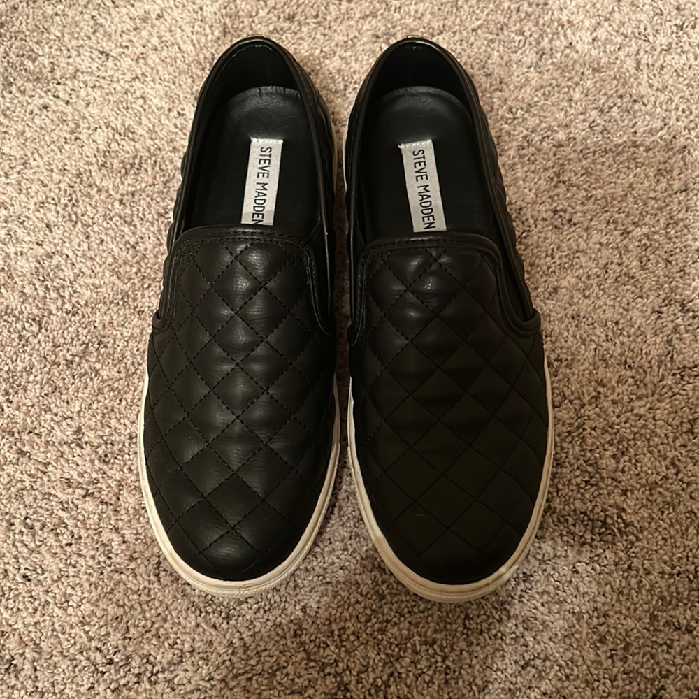 steve madden black shoes